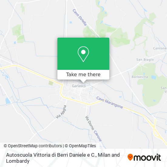 Autoscuola Vittoria di Berri Daniele e C. map