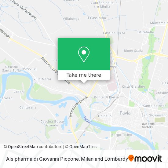 Alsipharma di Giovanni Piccone map