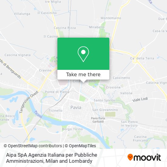 Aipa SpA Agenzia Italiana per Pubbliche Amministrazioni map