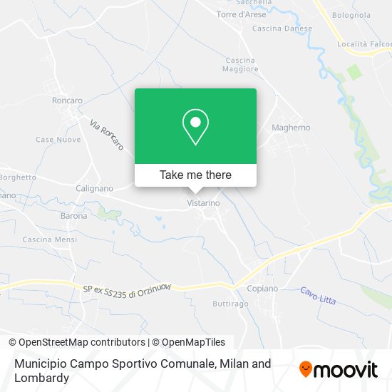 Municipio Campo Sportivo Comunale map