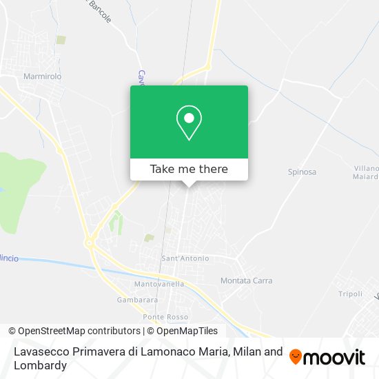 Lavasecco Primavera di Lamonaco Maria map
