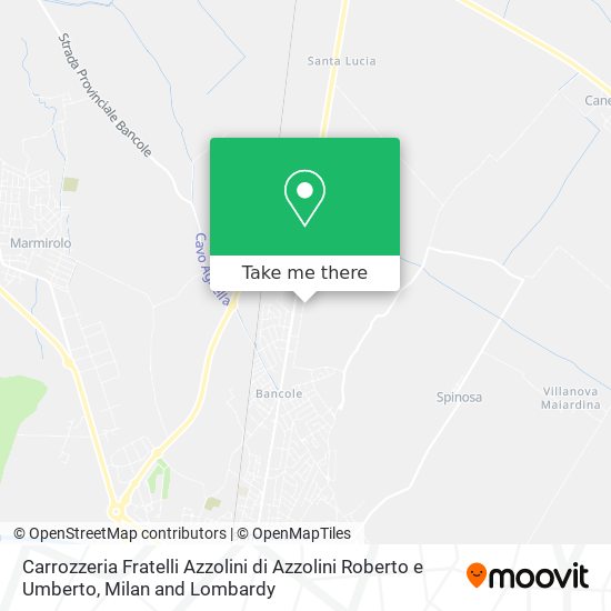 Carrozzeria Fratelli Azzolini di Azzolini Roberto e Umberto map