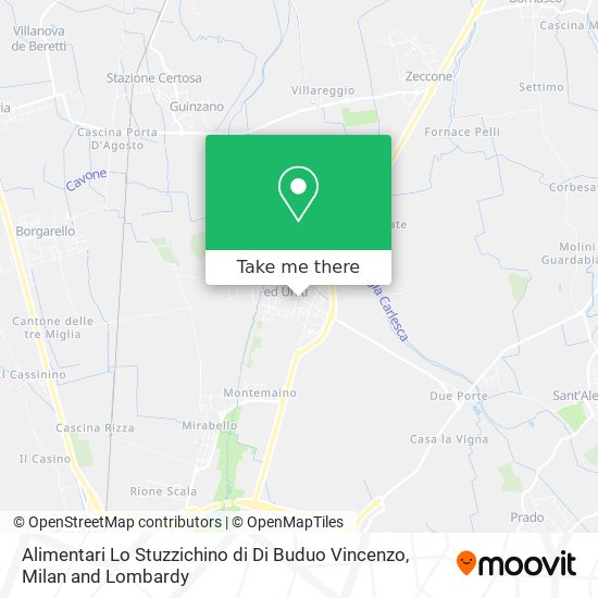 Alimentari Lo Stuzzichino di Di Buduo Vincenzo map