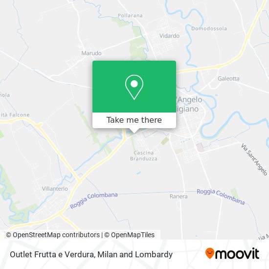 Outlet Frutta e Verdura map