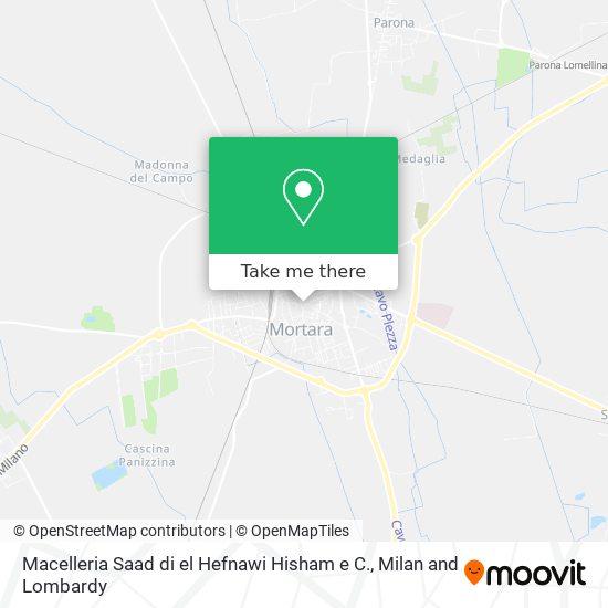 Macelleria Saad di el Hefnawi Hisham e C. map