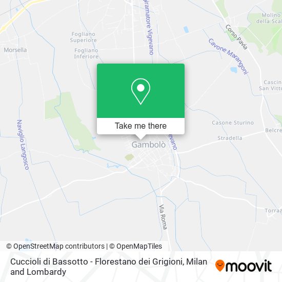 Cuccioli di Bassotto - Florestano dei Grigioni map