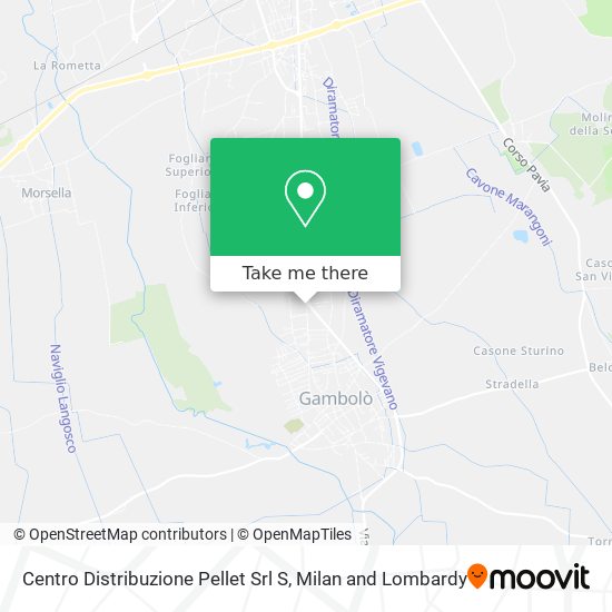 Centro Distribuzione Pellet Srl S map