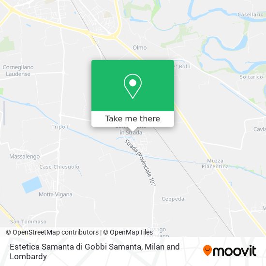 Estetica Samanta di Gobbi Samanta map