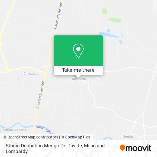 Studio Dentistico Merigo Dr. Davide map