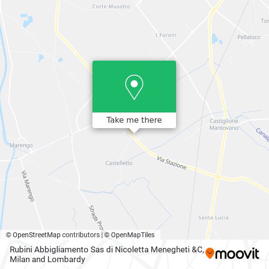 Rubini Abbigliamento Sas di Nicoletta Menegheti &C map