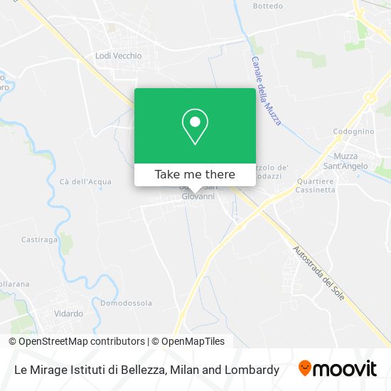 Le Mirage Istituti di Bellezza map