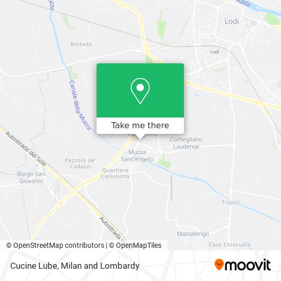 Cucine Lube map