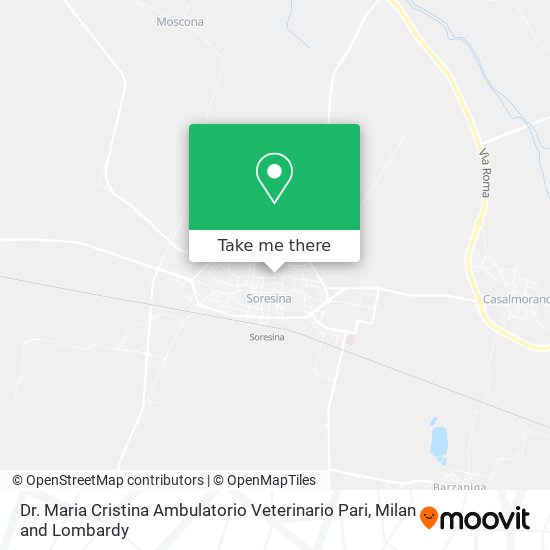 Dr. Maria Cristina Ambulatorio Veterinario Pari map