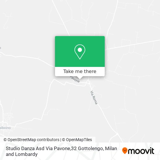 Studio Danza Asd Via Pavone,32 Gottolengo map