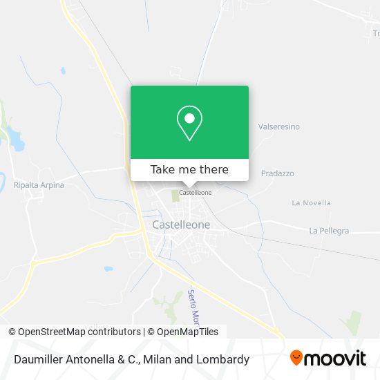Daumiller Antonella & C. map