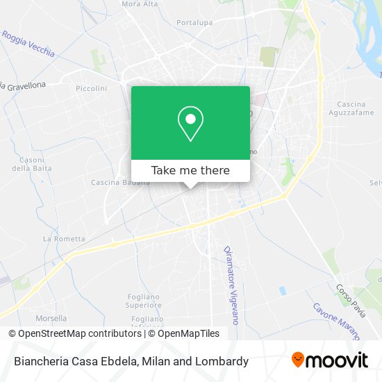Biancheria Casa Ebdela map