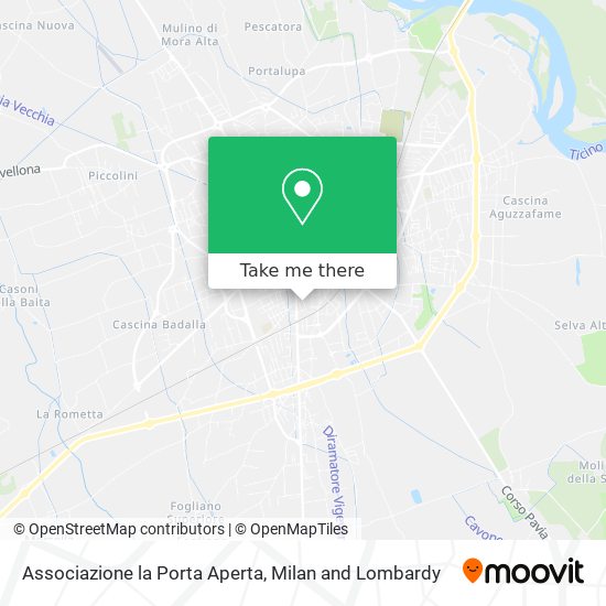 Associazione la Porta Aperta map