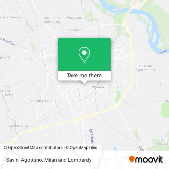 Savini Agostino map