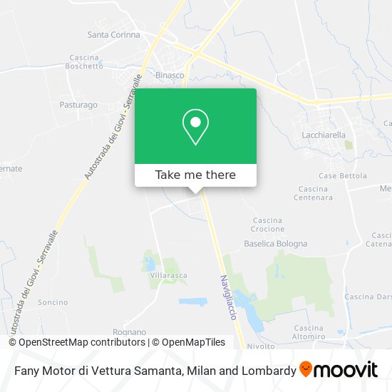 Fany Motor di Vettura Samanta map