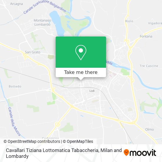 Cavallari Tiziana Lottomatica Tabaccheria map