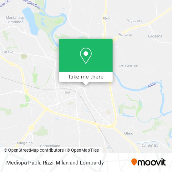 Medispa Paola Rizzi map