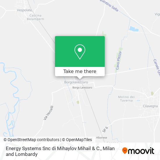Energy Systems Snc di Mihaylov Mihail & C. map