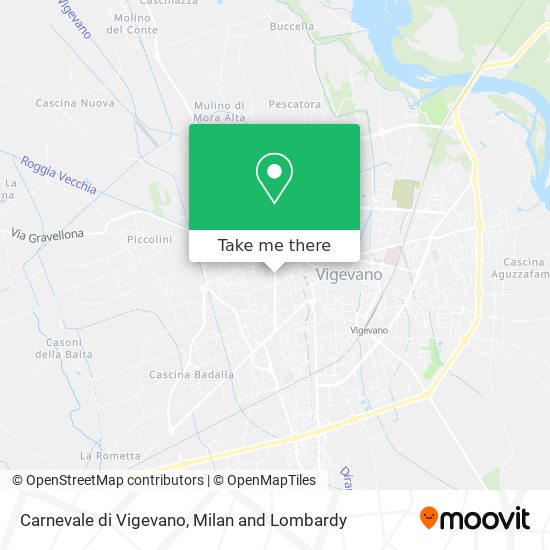 Carnevale di Vigevano map