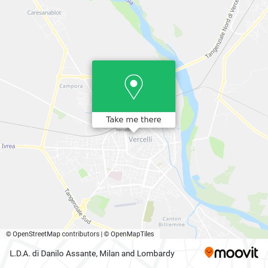 L.D.A. di Danilo Assante map
