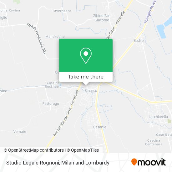 Studio Legale Rognoni map