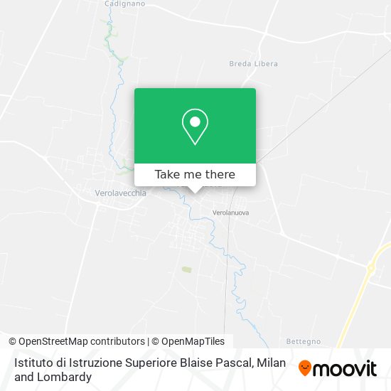 Istituto di Istruzione Superiore Blaise Pascal map