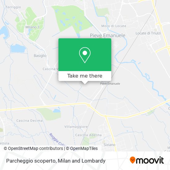 Parcheggio scoperto map