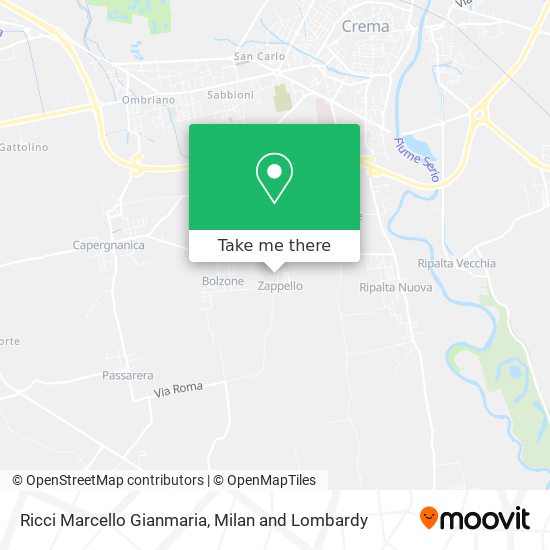 Ricci Marcello Gianmaria map