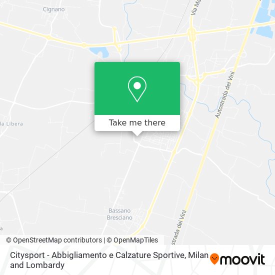 Citysport - Abbigliamento e Calzature Sportive map
