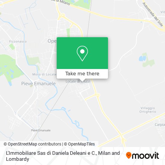 L'Immobiliare Sas di Daniela Deleani e C. map