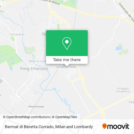 Bermat di Beretta Corrado map