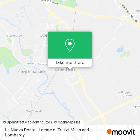 La Nuova Posta - Locate di Triulzi map