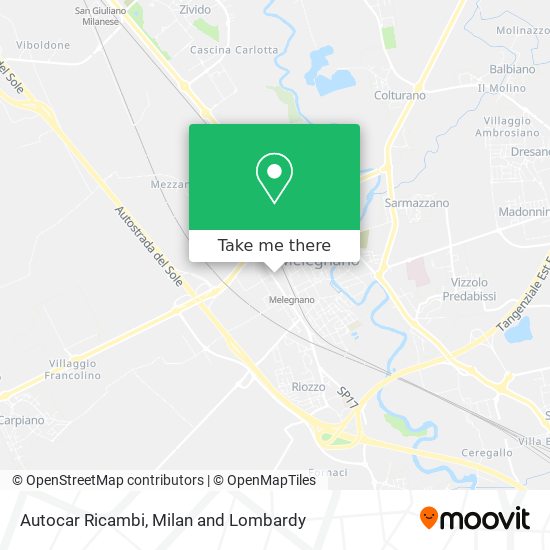 Autocar Ricambi map