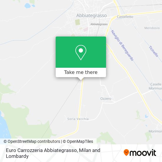 Euro Carrozzeria Abbiategrasso map