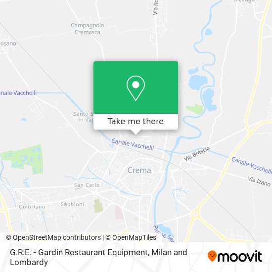 G.R.E. - Gardin Restaurant Equipment map
