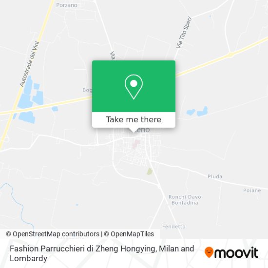 Fashion Parrucchieri di Zheng Hongying map