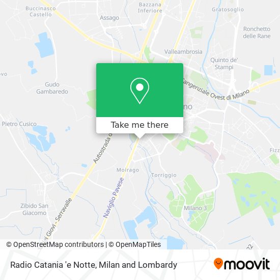 Radio Catania 'e Notte map