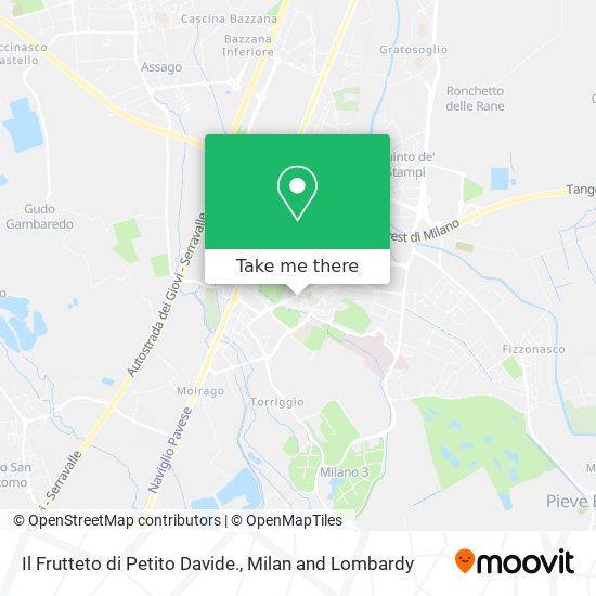 Il Frutteto di Petito Davide. map