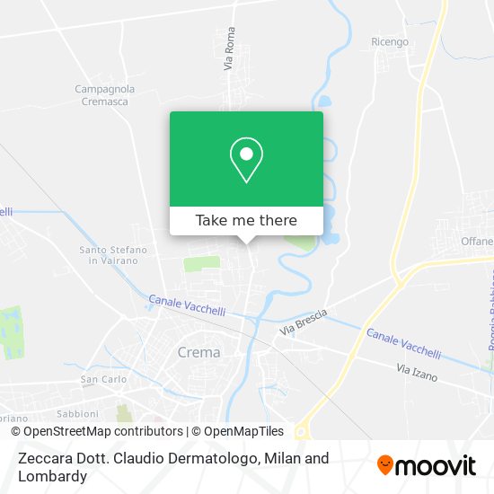 Zeccara Dott. Claudio Dermatologo map