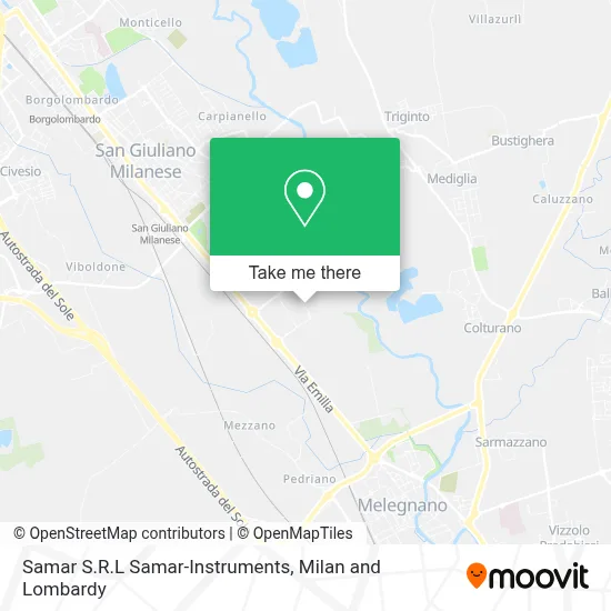 Samar S.R.L Samar-Instruments map