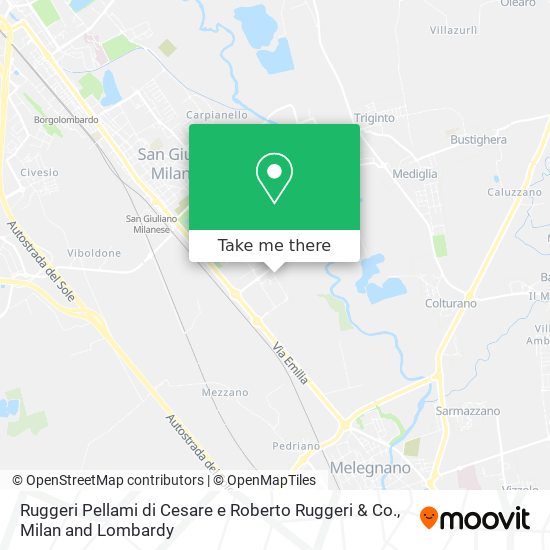 Ruggeri Pellami di Cesare e Roberto Ruggeri & Co. map