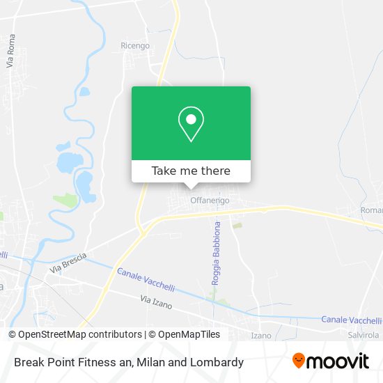 Break Point Fitness an map