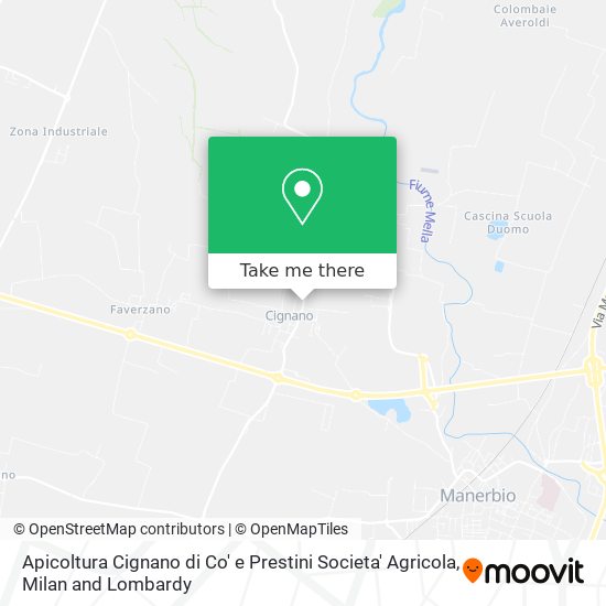 Apicoltura Cignano di Co' e Prestini Societa' Agricola map
