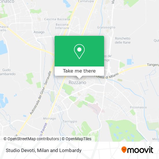 Studio Devoti map