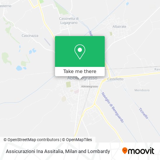 Assicurazioni Ina Assitalia map