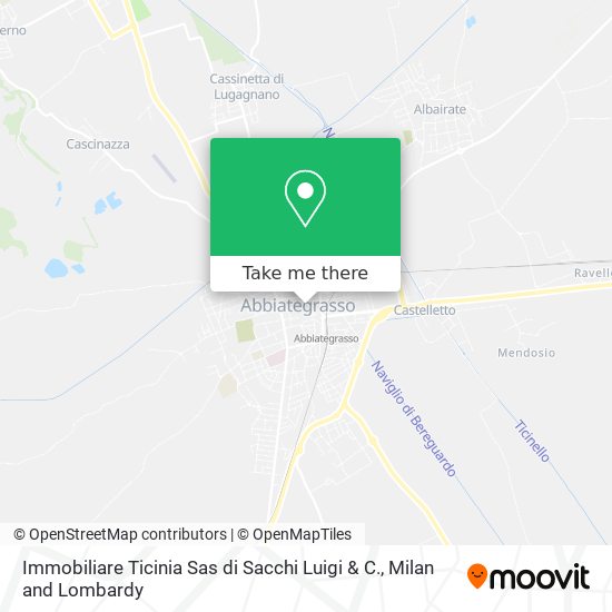 Immobiliare Ticinia Sas di Sacchi Luigi & C. map